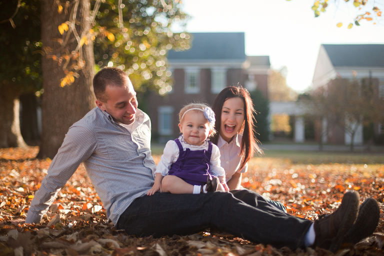 fall family photos, wake forest, nc, southeastern seminary, north carolina photography