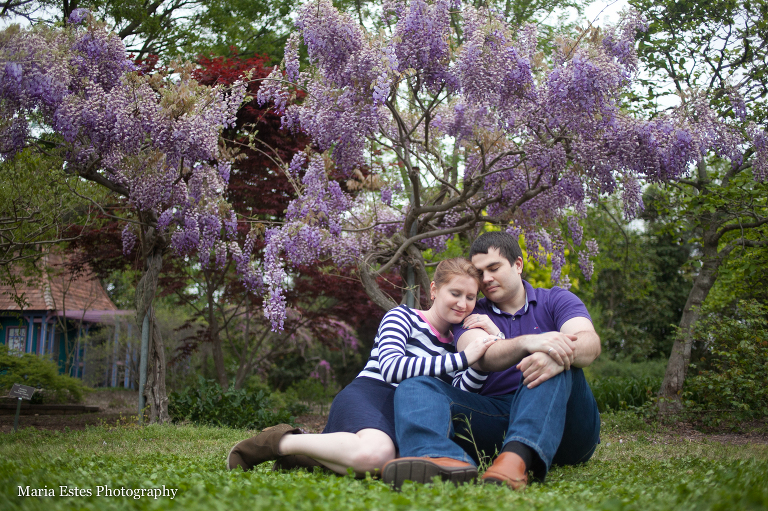 Engagement Session, J.C. Raulston Arboretum, Raleigh, NC