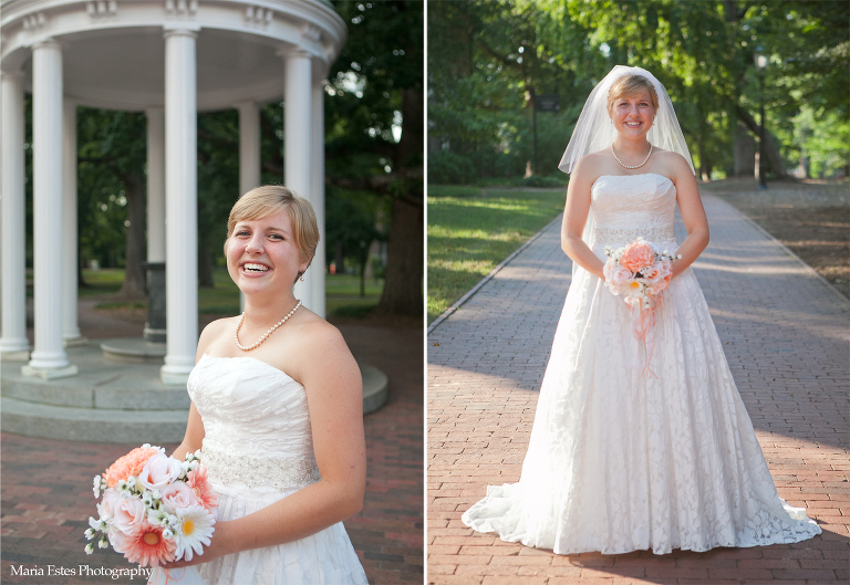 UNC Bridal Portraits