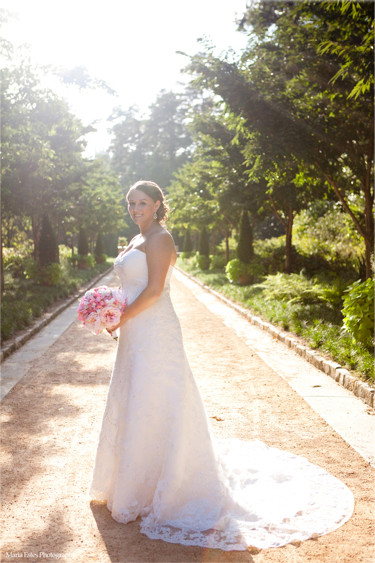 Duke Garden Bridal Portraits