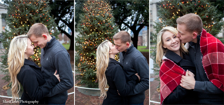 Christmas Engagement Session