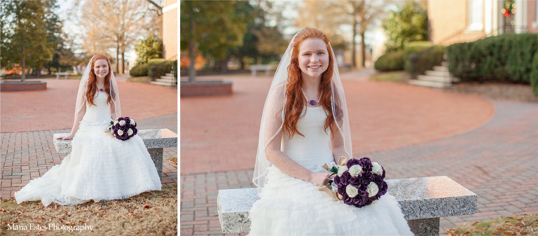 Wake Forest Bridal Portraits