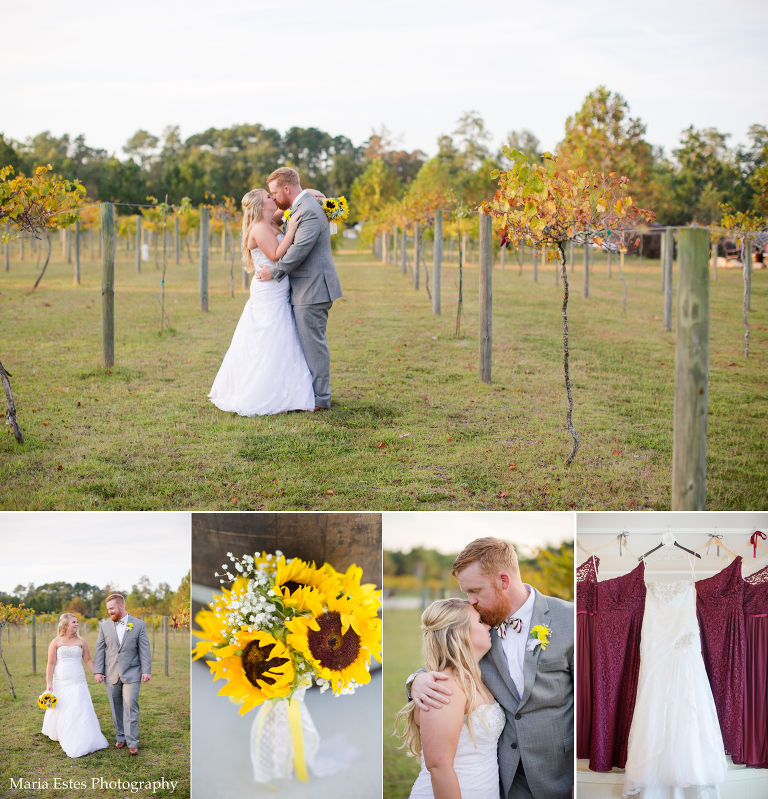 Cape Fear Vineyard Wedding