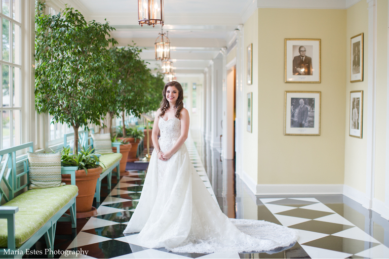 Carolina Inn Bridal Portraits