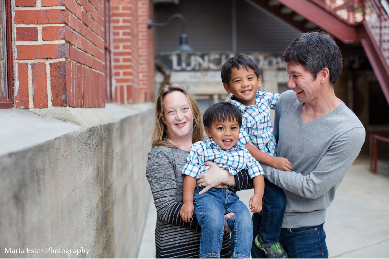 Downtown Durham Family Photography