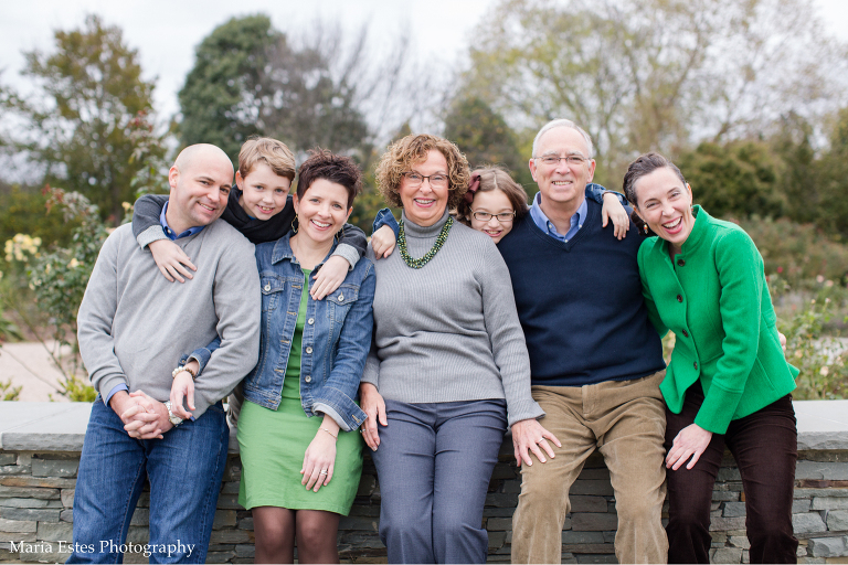 Raulston Arboretum Family Photography