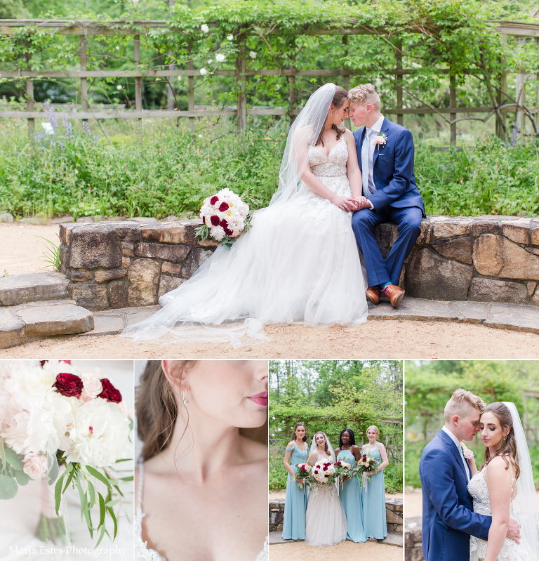 North Carolina Botanical Gardens Wedding