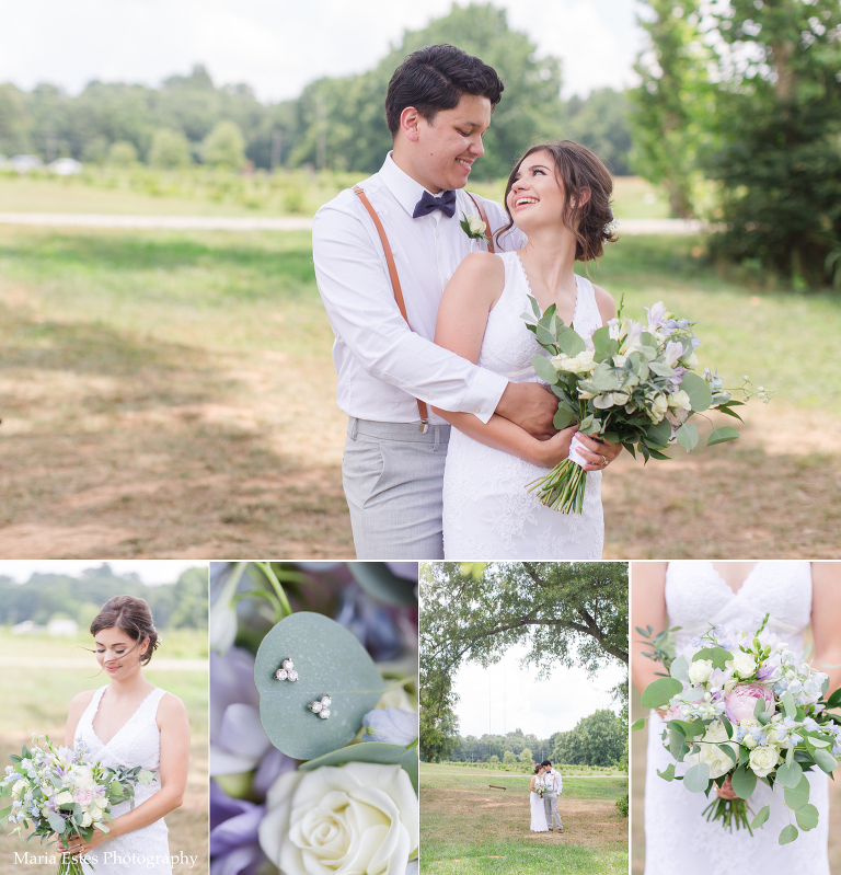 Navy Barn Wedding