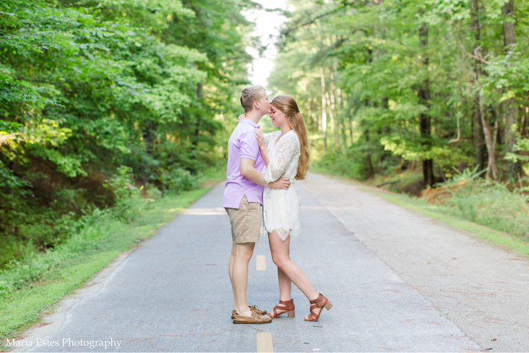 American Tobacco Trail Engagement Photography