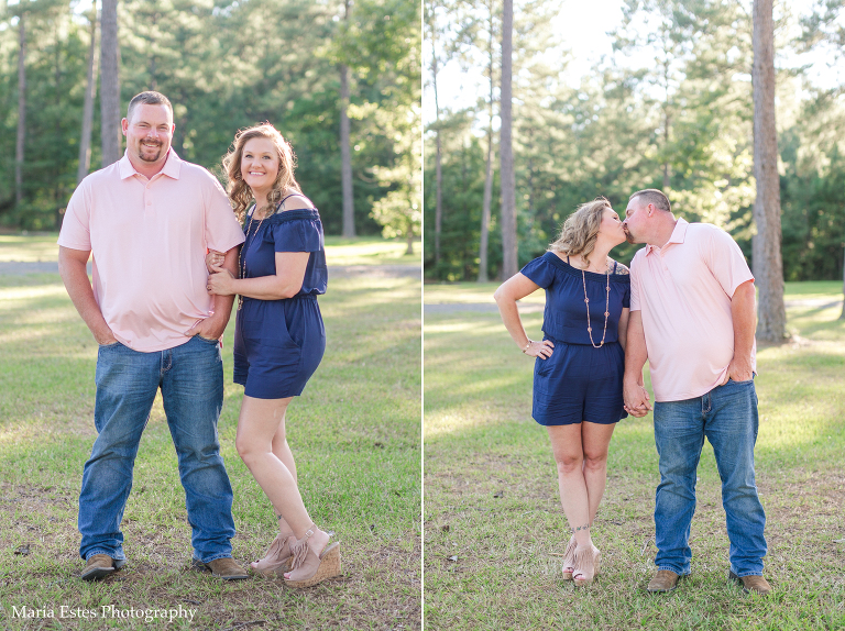 Rustic Ridge DeRidder Engagement Session