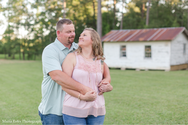 Rustic Ridge DeRidder Engagement Session