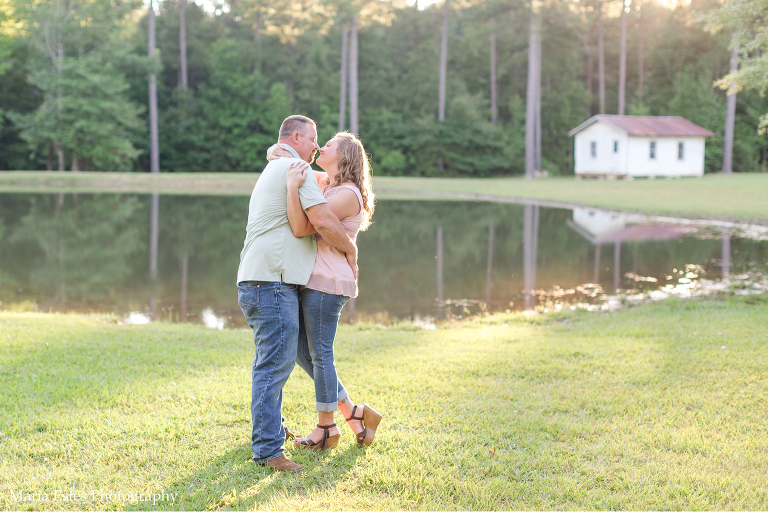 Rustic Ridge DeRidder Engagement Session