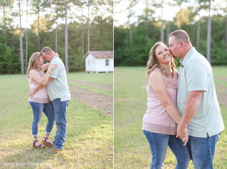Rustic Ridge DeRidder Engagement Session