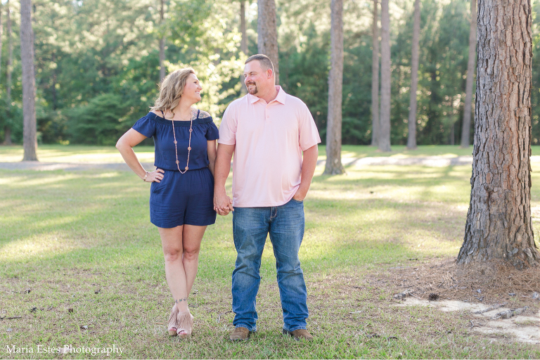 Rustic Ridge DeRidder Engagement Session