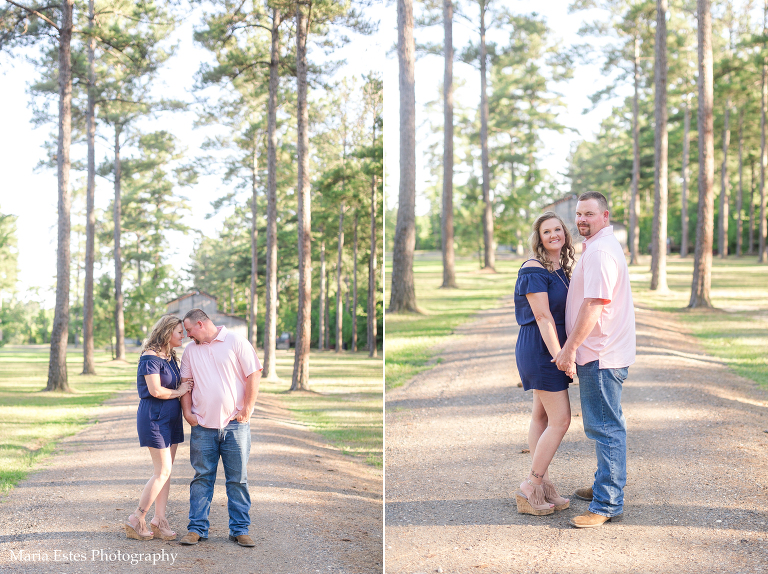 Rustic Ridge DeRidder Engagement Session