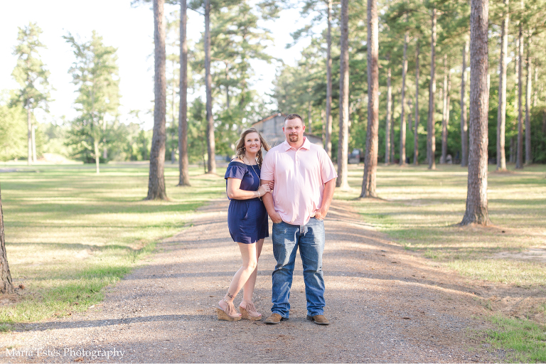 Rustic Ridge DeRidder Engagement Session