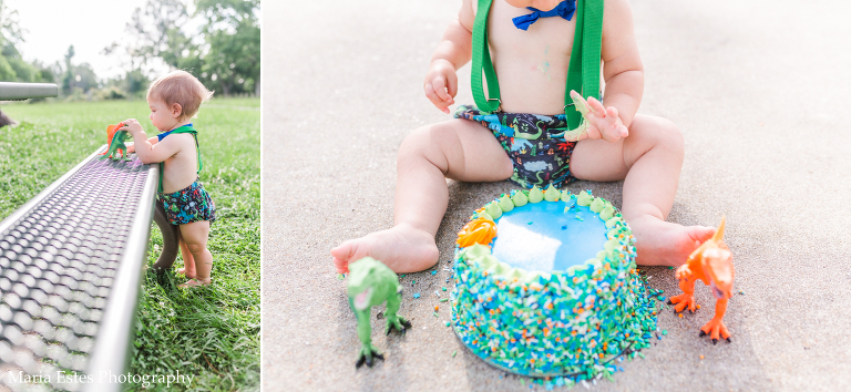 DeRidder Cake Smash Photos